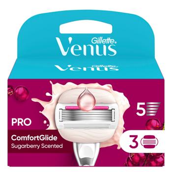 Картриджи для гоління Venus Comfortglide Sugarberry Scented 3шт - купити, ціни на - фото 3