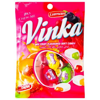 Elif Luman Vinka Mix Fruit Flavoured Soft Candy 45g - buy, prices for EKO Market - photo 1