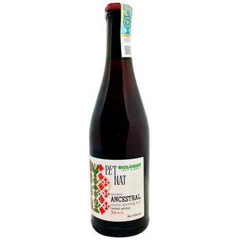 Вино Biologist Pet Nat Пино Нуар розовое сухое 10% 0,75л - купить, цены на WINETIME - фото 1