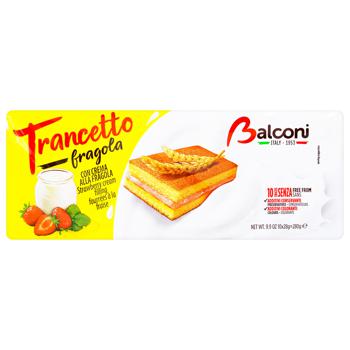 Balconi Trancetto biscuits with strawberries 10pcs*28g - buy, prices for Auchan - photo 2