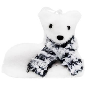 Snow Animal Christmas Tree Decoration 11x9cm in assortment - buy, prices for - photo 6