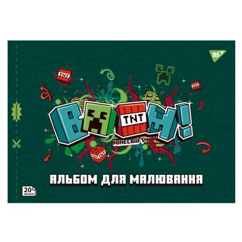 Yes Minecraft Perforated Watercolor Notebook А4 20 sheets - buy, prices for Ideal - photo 4