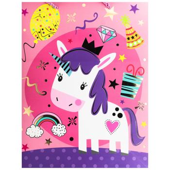 Пакет подарочный бумажный 30*39*12см 743L-5985 - купить, цены на Таврия В - фото 3