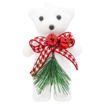 Украшение Медведь 11см 2417-468 - купить, цены на МегаМаркет - фото 1