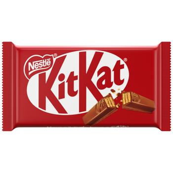 Батончик NESTLÉ® KITKAT® в молочном шоколаде 41,5г - купить, цены на КОСМОС - фото 1