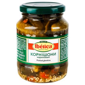 Iberica Pickled Gherkins 350g - buy, prices for MegaMarket - photo 1