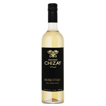 Chateau Chizay Muskotaly White Dry Wine 12% 0.75l - buy, prices for Epicentr FOOD - photo 1