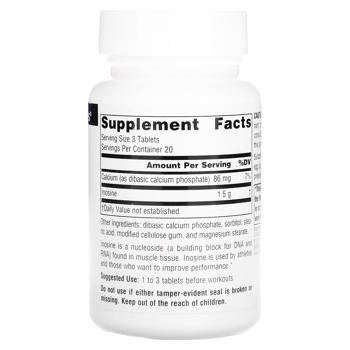 Source Naturals Inosine 500mg 60 tablets - buy, prices for - photo 3