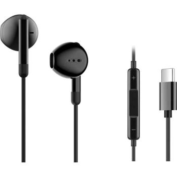 Навушники Ergo VM-730 Type-C Earphones Black
