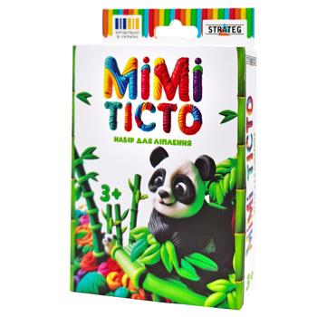 Набір д/ліплення Strateg мімі тісто Панда 31055 - купити, ціни на КОСМОС - фото 3