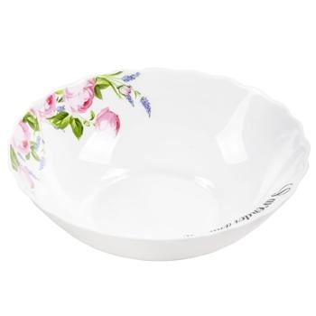 Vittora Wave Lavender and Rose Salad Bowl 175mm