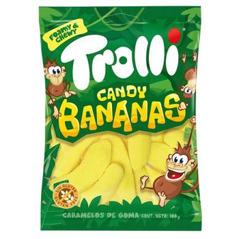 Цукерки Trolli Банани жувальні 100г - купити, ціни на NOVUS - фото 1
