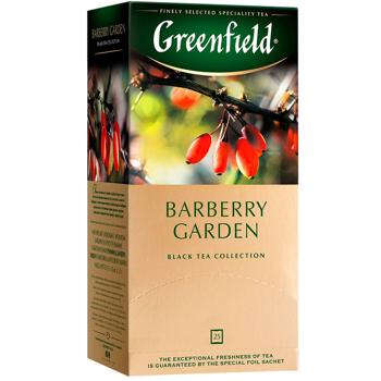 Чай черный Greenfield Barberry Garden 1,5г*25шт - купить, цены на - фото 2