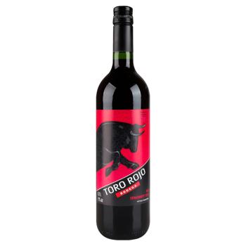 Toro Rojo Red Dry Semi-sweet Wine 11% 0.75l - buy, prices for MegaMarket - photo 1