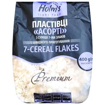 Пластівці Holm`s Мікс 7 злаків 400г - купити, ціни на Auchan - фото 1