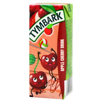 Напиток сокосодержащий Tymbark яблоко-вишня 200мл - купить, цены на NOVUS - фото 1