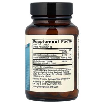 Dr. Mercola Berberine with Chromium 30 capsules - buy, prices for Biotus - photo 2