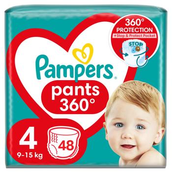 Підгузки-трусики Pampers Pants Maxi 4 9-15кг 48шт - купити, ціни на - фото 2