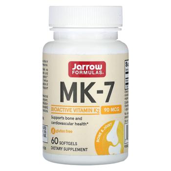 Jarrow Formulas Vitamin К2 МК-7 90mcg 60 softgels - buy, prices for Biotus - photo 1