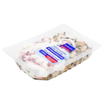 Морской коктейль Norven вареный охлажденный вакуумная упаковка 300г - купить, цены на - фото 2