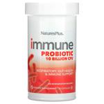 Пробиотики для поддержки иммунитета, Immune Probiotic, Nature's Plus, 10 млрд КОЕ, 30 капсул