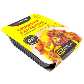 Myastoriy Fried Potatoes with Mushrooms and Cracklings 350g - buy, prices for COSMOS - photo 2