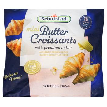 Круассаны Schulstad Мини с маслом замороженные 12шт*30г - купить, цены на NOVUS - фото 1