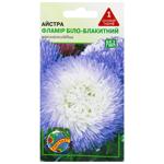 Agrokontrakt Aster Flamir White and Blue Seeds 0.1g