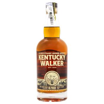 Віскі Kentucky Walker Bourbon 43% 0,75л - купити, ціни на МегаМаркет - фото 1