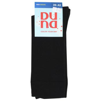 Duna Men's Black Socks 25-27s - buy, prices for - photo 1