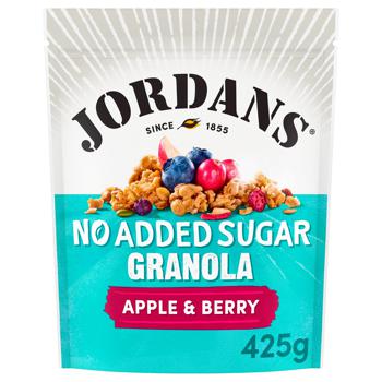 Jordans Apple and Berry Sugar Free Granola 425g