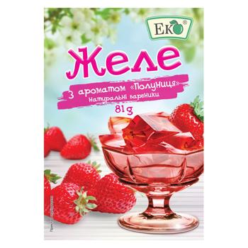 Eko Strawberry Jelly 81g - buy, prices for MegaMarket - photo 1