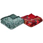 Actuel Sherpa Fleece Blanket 130x170cm in assortment