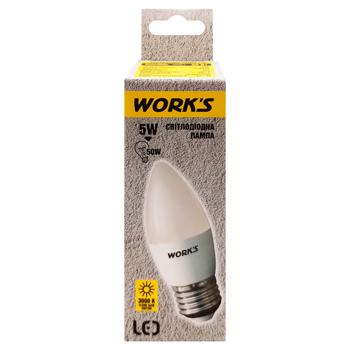 Лампа светодиодная Work's 5W E27 - купить, цены на Таврия В - фото 1