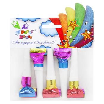 Party House Assorted Tongue Horn Set 5pcs