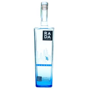 Rada Vodka Classic 40% 0.7L - buy, prices for COSMOS - photo 1