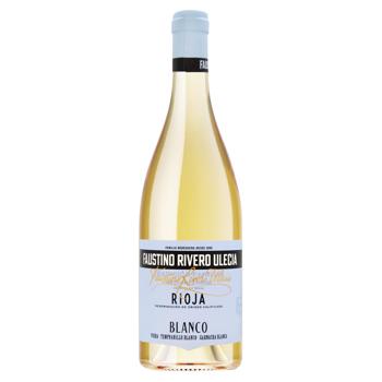Вино Faustino Rivero Ulecia Green Label Blanco Rioja біле сухе 13% 0,75л - купити, ціни на NOVUS - фото 1