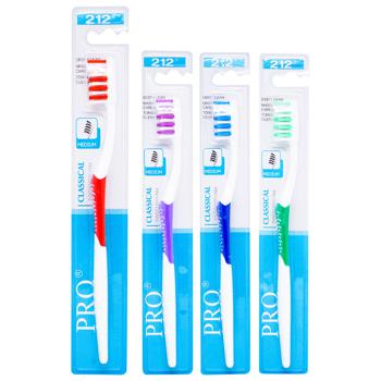 ZED Pro Classical Total Care Medium Hardness Toothbrush 15cm