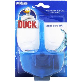 Duck Aqua Blue Toilet Block 4in1 36g