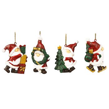 Bona Di Gnomes Decorative Hanging Figurine 5.5x7cm Classic Red in Assortment - buy, prices for WINETIME - photo 1