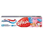 Зубная паста Aquafresh Splash Клубничный вкус 50мл