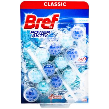 Bref Power Aktiv Ocean Toilet Block 3x50g - buy, prices for Ideal - photo 1