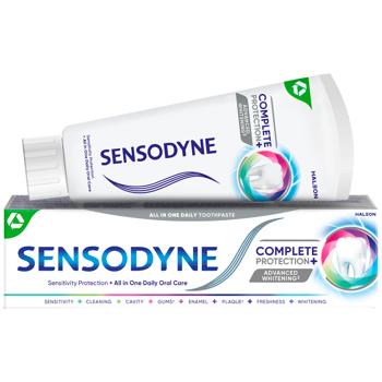 Зубная паста Sensodyne Комплексная защита Отбеливание плюс 75мл - купить, цены на ULTRAMARKET - фото 1
