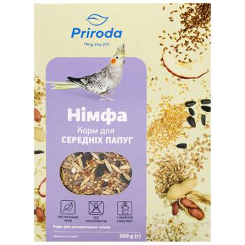 Корм Природа Німфа для середніх папуг 500г - купити, ціни на MasterZoo - фото 2