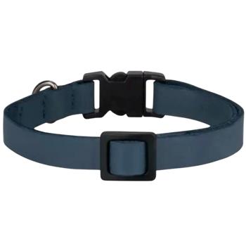 Barksi BronzeDog Crazy шкіряний нашийник для котів XS - синій - купить, цены на MasterZoo - фото 3