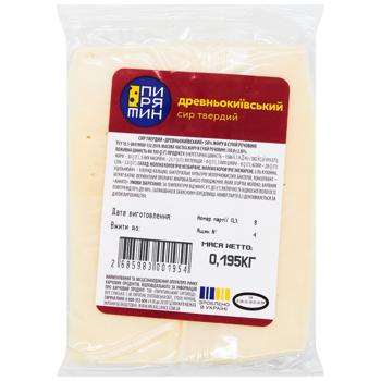 Pyriatyn Drevnokyivskyi Hard Cheese 50% - buy, prices for EKO Market - photo 1