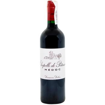 Вино Chapelle de Potensac красное сухое 13% 0,75л - купить, цены на WINETIME - фото 1