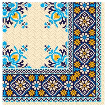 Silken Ukrainian Towels 2-Ply Table Napkins 33*33cm 16pcs - buy, prices for Za Raz - photo 3