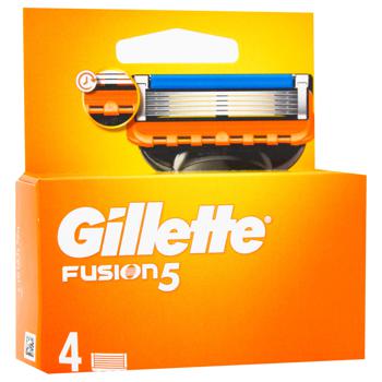 Картриджи для бритья Gillette Fusion 5 4шт - купить, цены на Auchan - фото 3