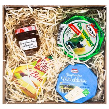 Trio Cheese Gift Set 430g - buy, prices for Auchan - photo 2